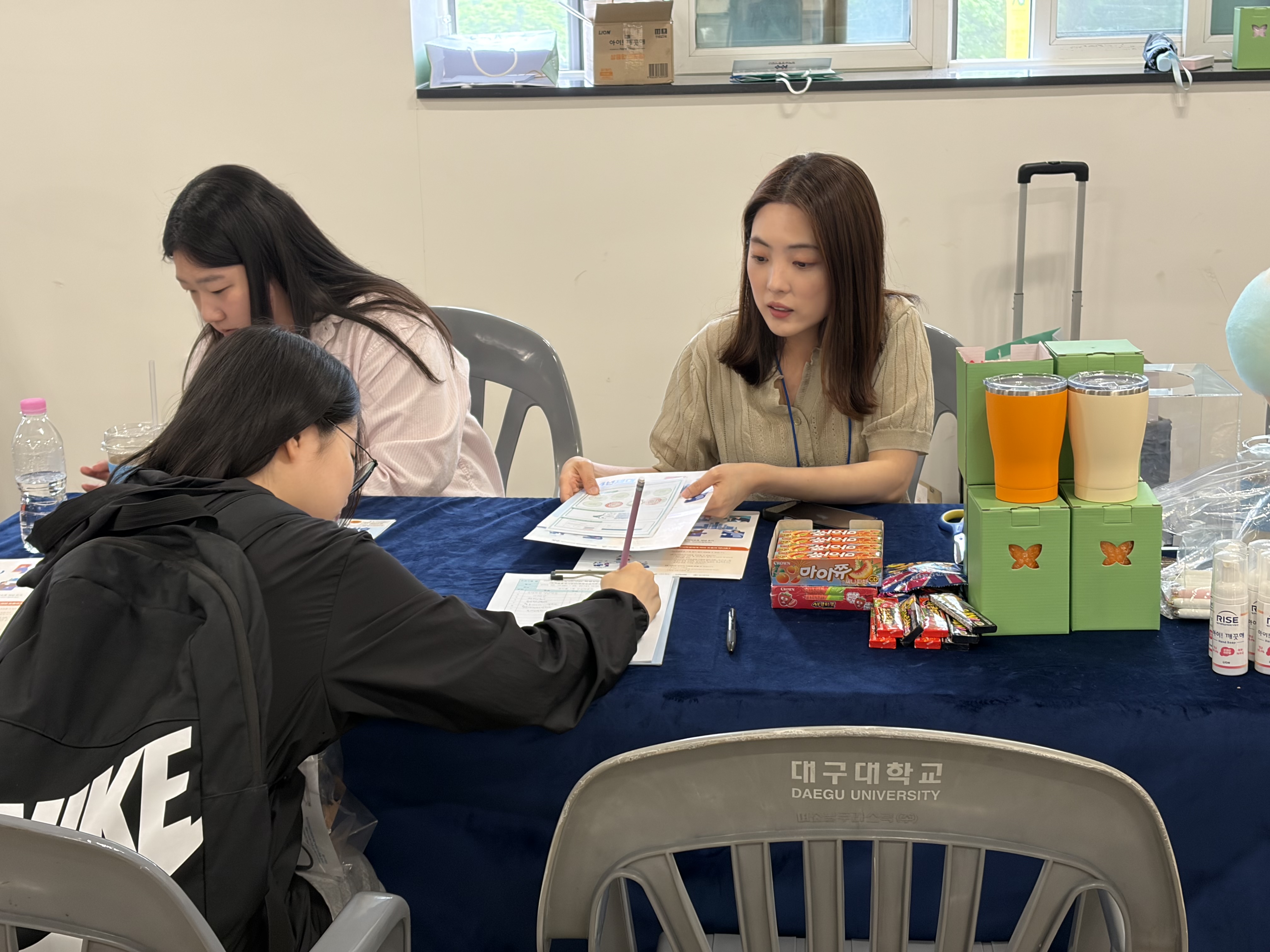 2026학년도 DU-CareBridge 학생상담 박람회' 일학습병행사업(4년제대 재학형) 홍보부스 운영